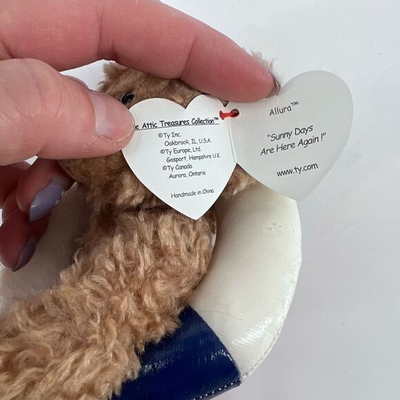 Ty beanie babies rare allura with tags good condition - Picture 5 of 6